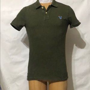 American eagle olive polo